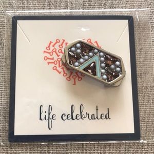 KEEP Collective Chevron Geo Bar Silver